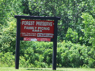 Picnic Area along the Poplar Creek Trail